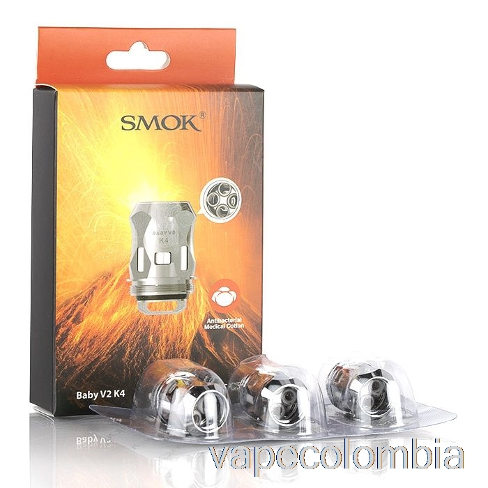 Vape Desechable Smok Tfv8 Baby V2 Bobinas De Repuesto 0.15ohm Baby V2 K4 Bobinas Octuples